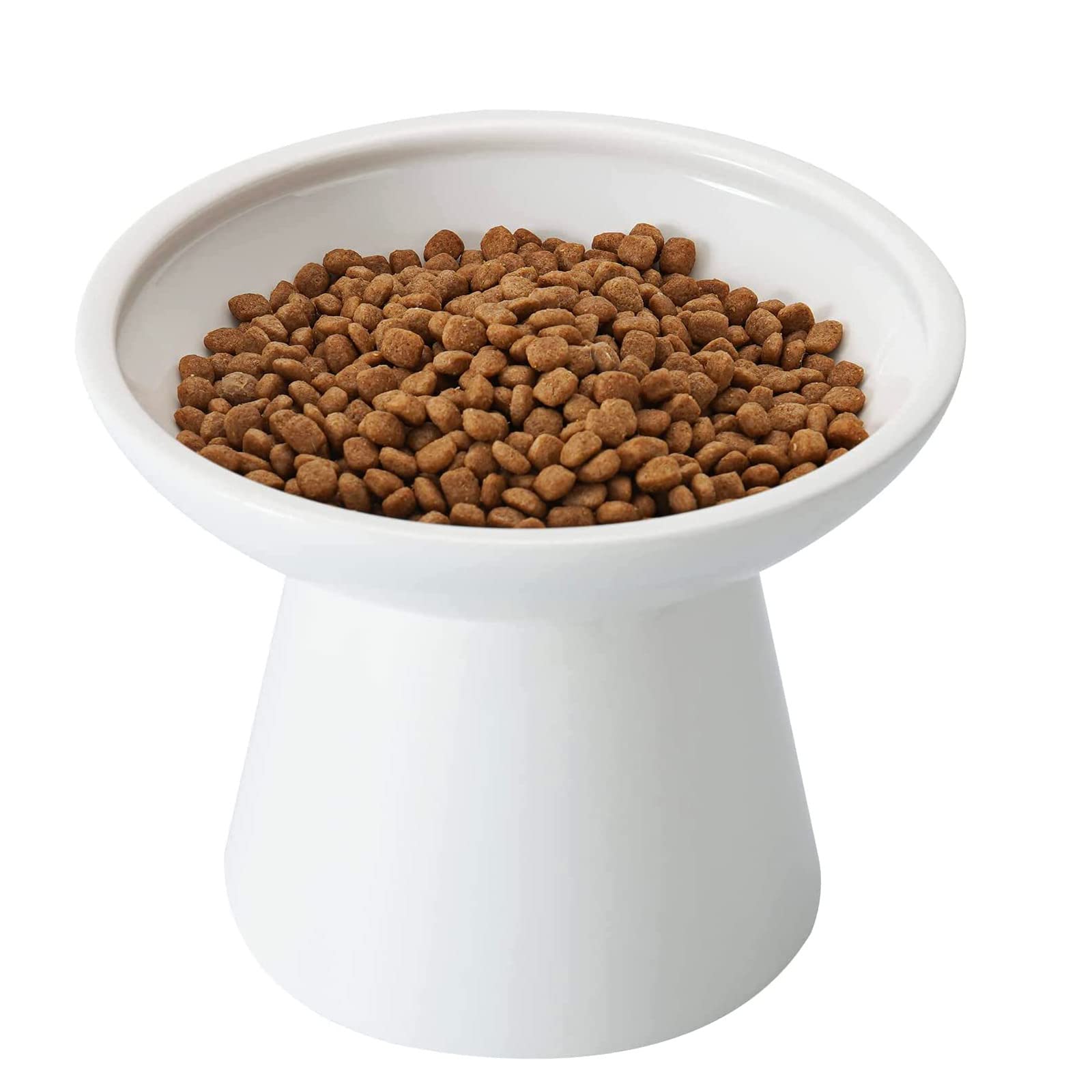 Bol CEEFU élevé en céramique blanc, robuste et élégant.