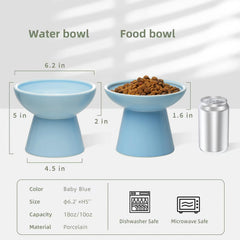 Bol d’eau CEEFU bleu, élégant et stable pour l’hydratation.