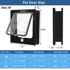 Visserie double CEESC pour une installation solide et durable.