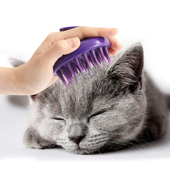 Brosse CeleMoon pour chats avec pins souples, douceur et massage.