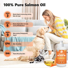 CeliAeh huile saumon sauvage versement — dosage facile à ajouter au repas.