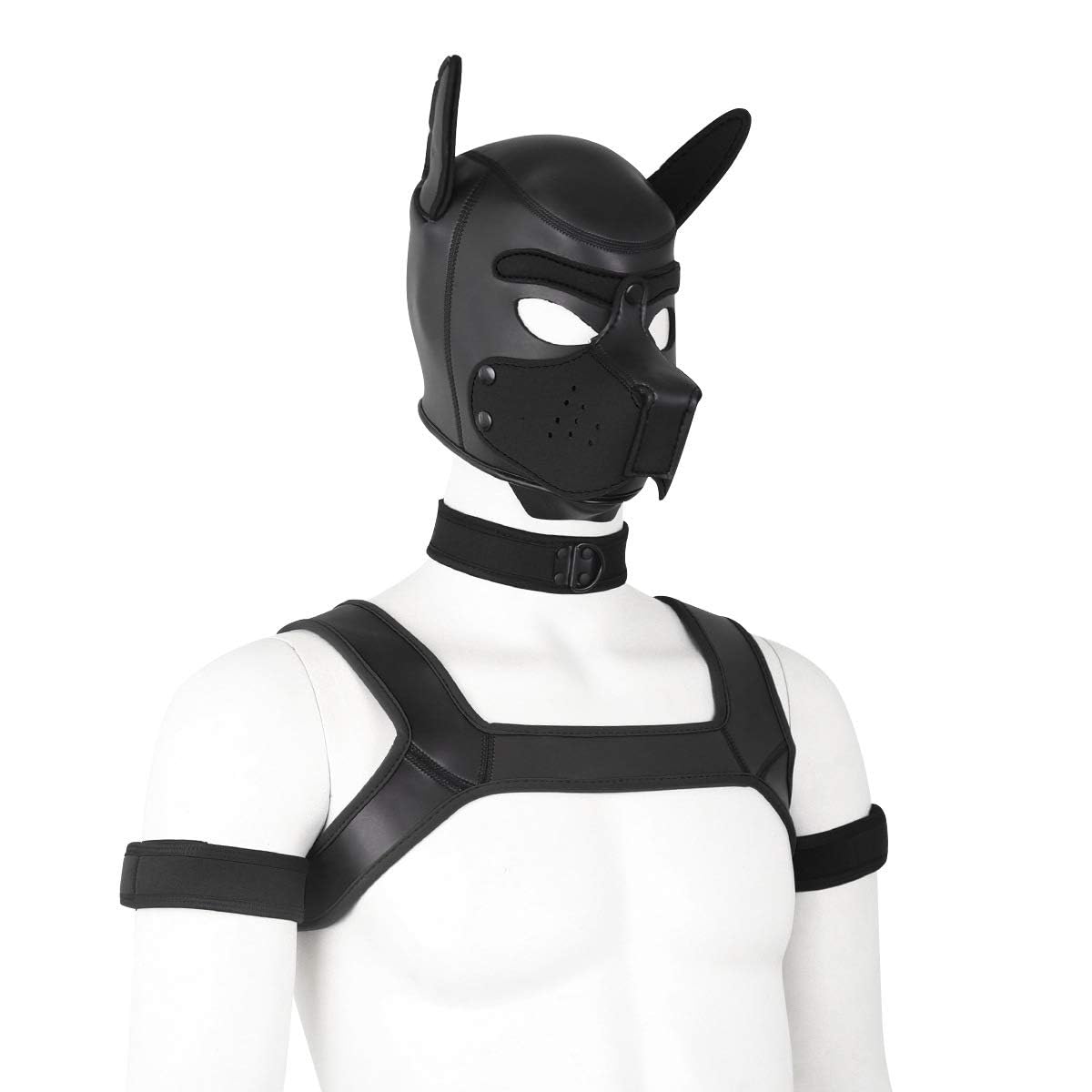 CelILucky masque-bouche-amovible : manger et boire sans enlever la capuche.