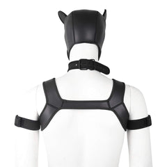 CelILucky masque ergonomique-ventilation : respirabilité optimisée grâce aux ouvertures latérales.
