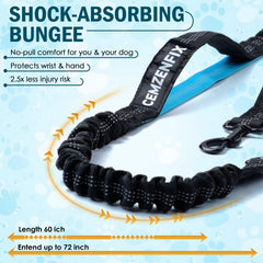 CEMZENFIX – Double bungee pour absorption des chocs et réduction du tirage.