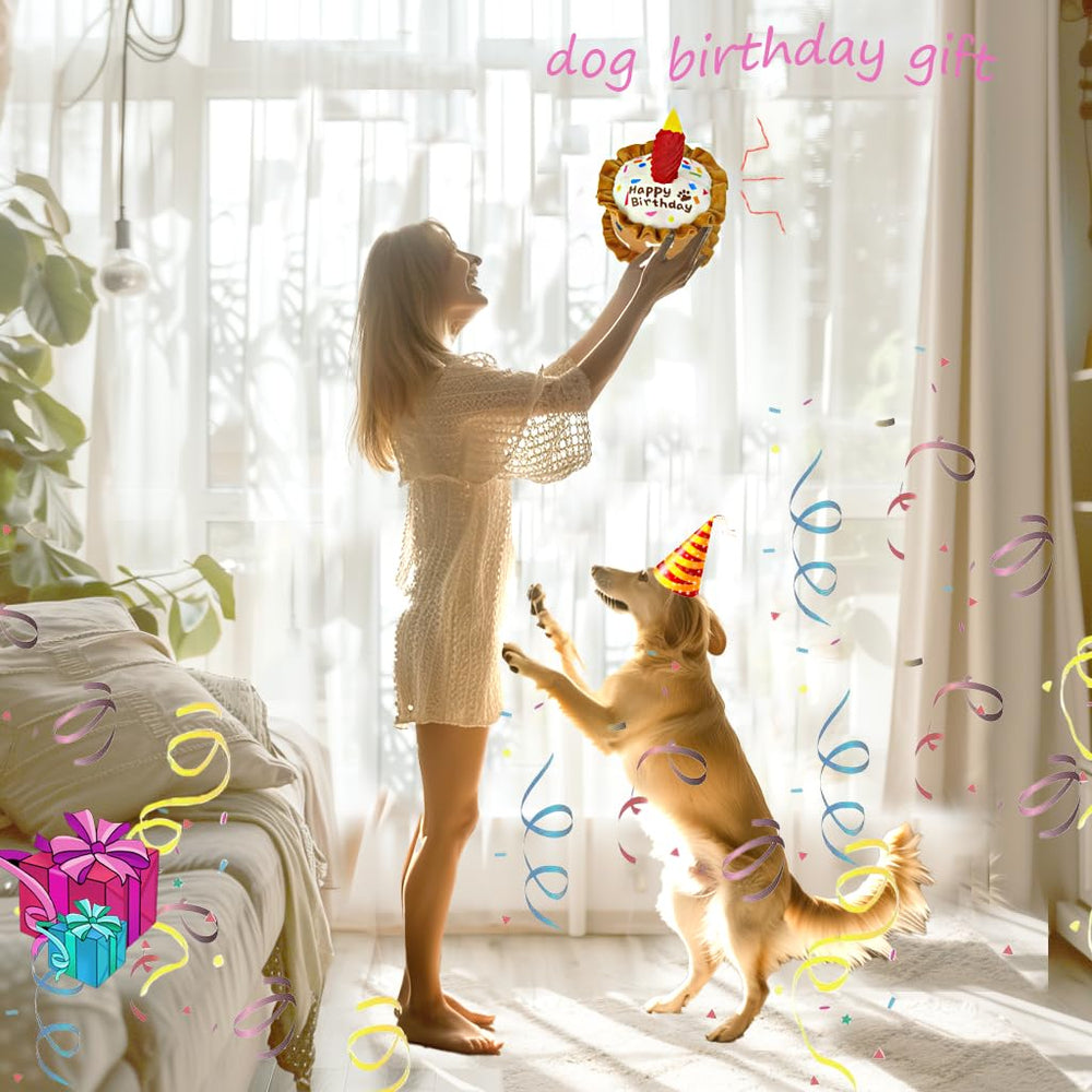 Ensemble de 3 jouets chien CneeeeeB idéal pour anniversaires et jeux.