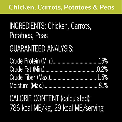 Ingrédients simples poulet par Cesar pour chien adulte