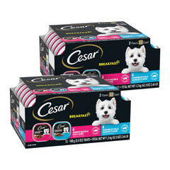 Cesar nourriture humide pour chien Classic Loaf en sauce, plateau pratique et facile à ouvrir