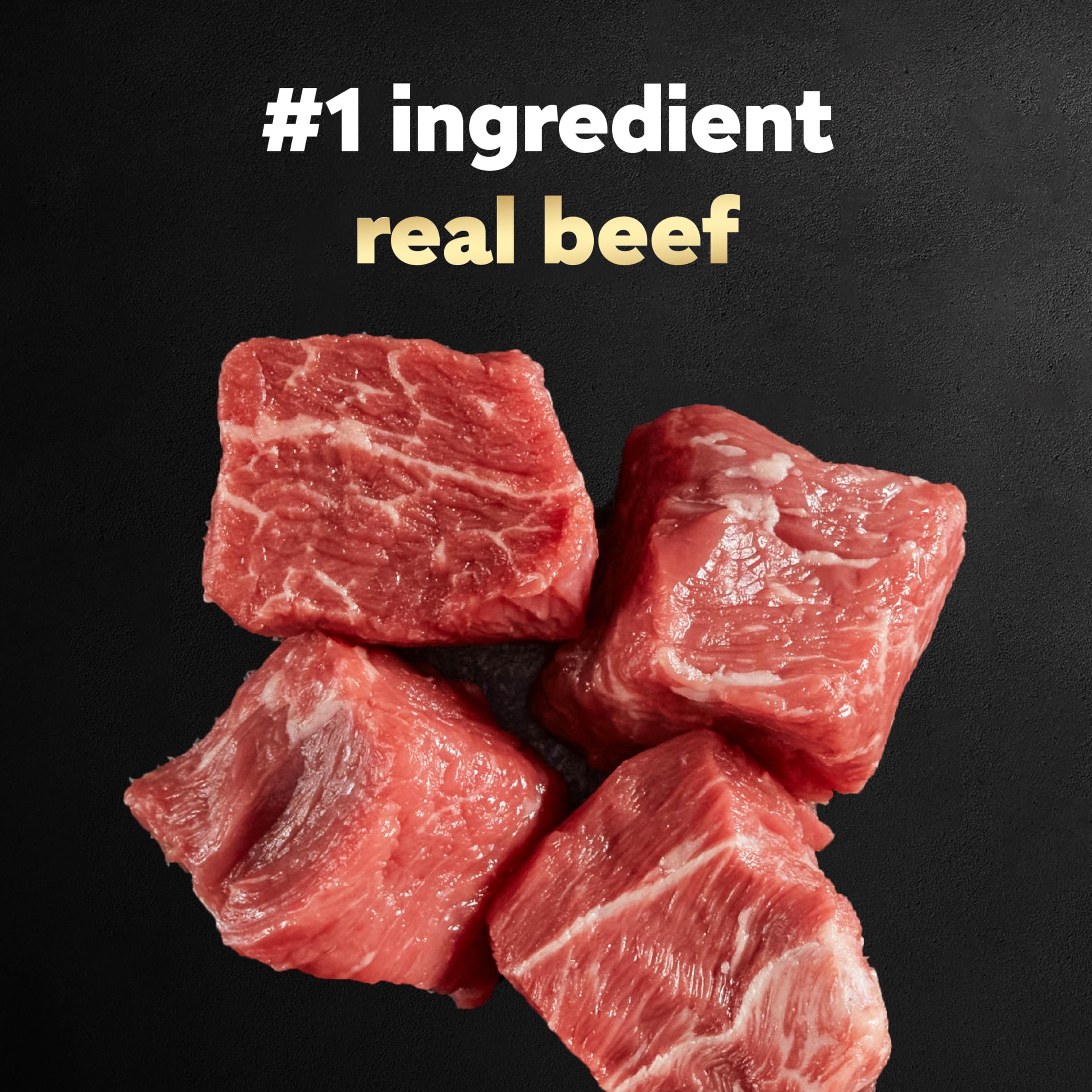 Cesar Simply Crafted Topper avec mélange croquettes pour variété de repas
