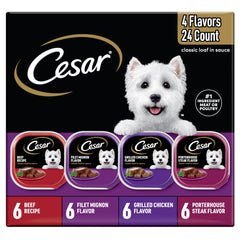 Cesar terrine sauce classique, barquette Peel facile pour repas rapide.