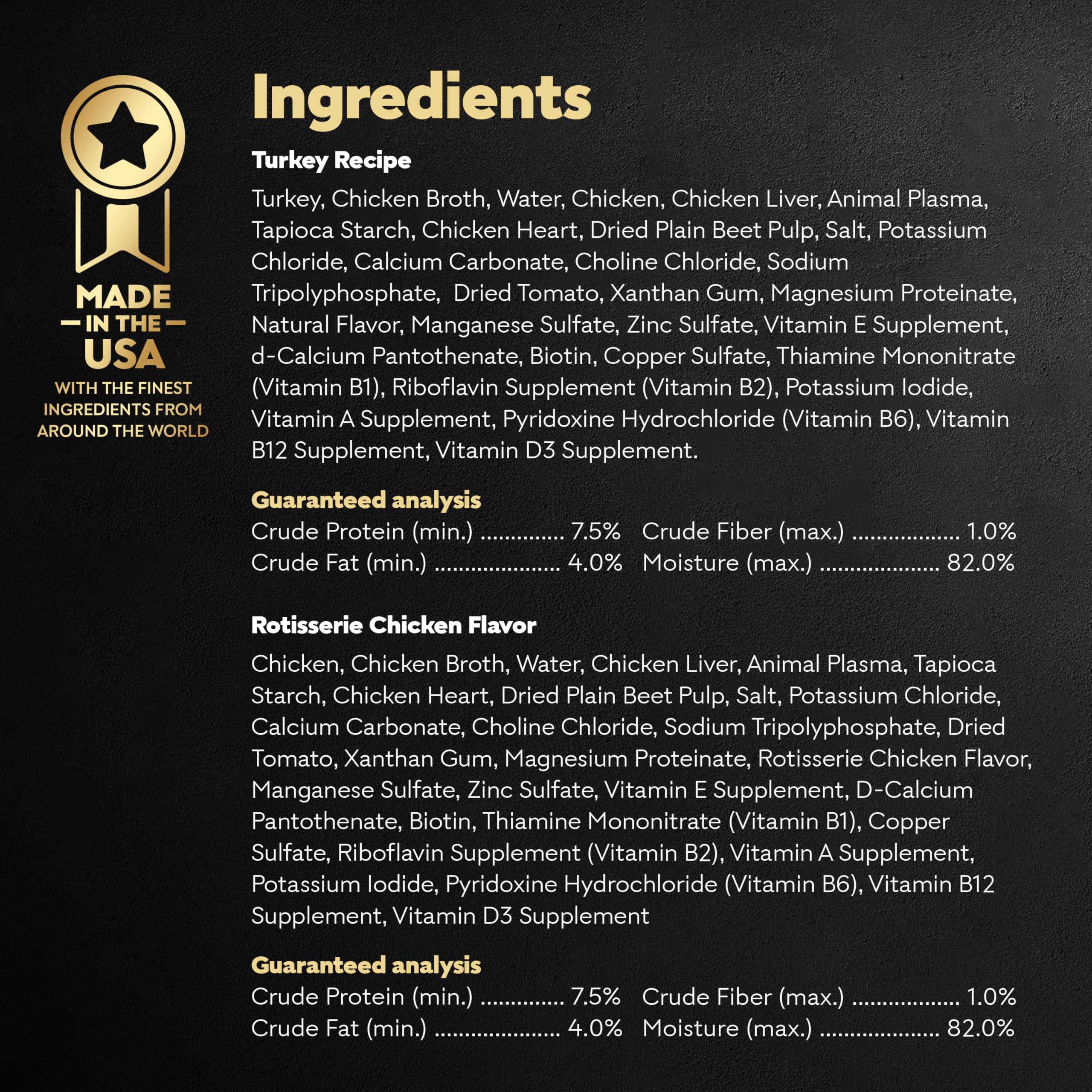 Variété Cesar poulet et dinde, menu varié pour chien adulte.