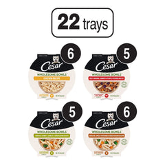 Cesar Wholesome Bowls légumes frais: source de fibres naturelles