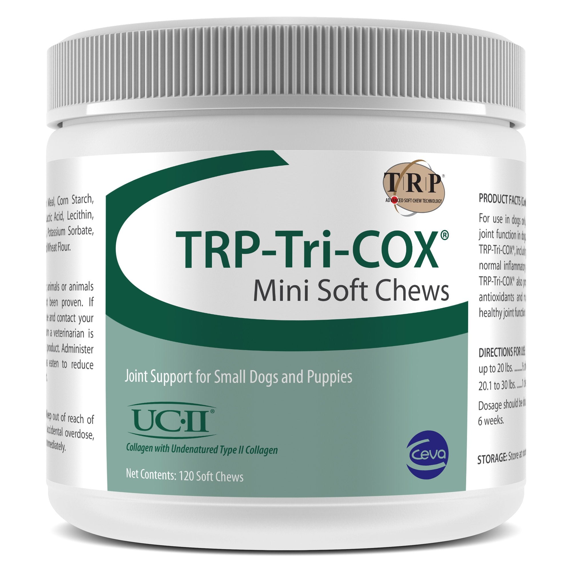 Ceva TRP-Tri-COX Mini friandises molles – soutien articulations pour petits chiens