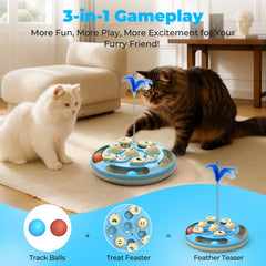 CGBD puzzle 3 en 1 – distributeur de friandises pour repas lents