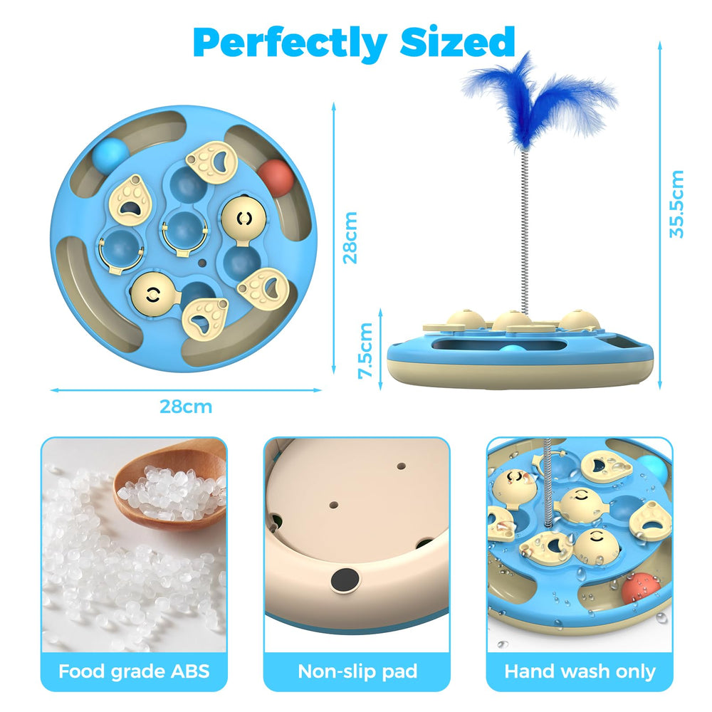 CGBD puzzle chat – nettoyage rapide grâce aux orifices de drainage