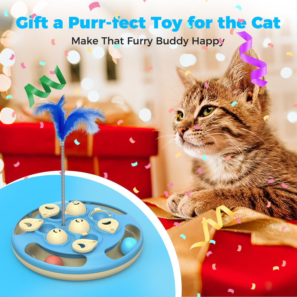 CGBD jouet puzzle – stimulation mentale pour chats d’intérieur