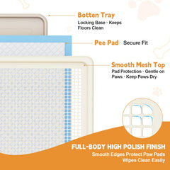 CH24Globall base-stable-pour-tapis-22x22, évite les décalages et les fuites.