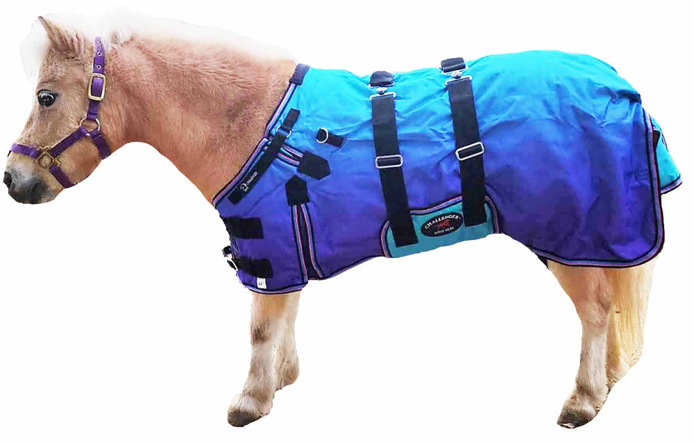 CHALLENGER 1200D – couverture-poulain hivernale pour rester sec et confortable.