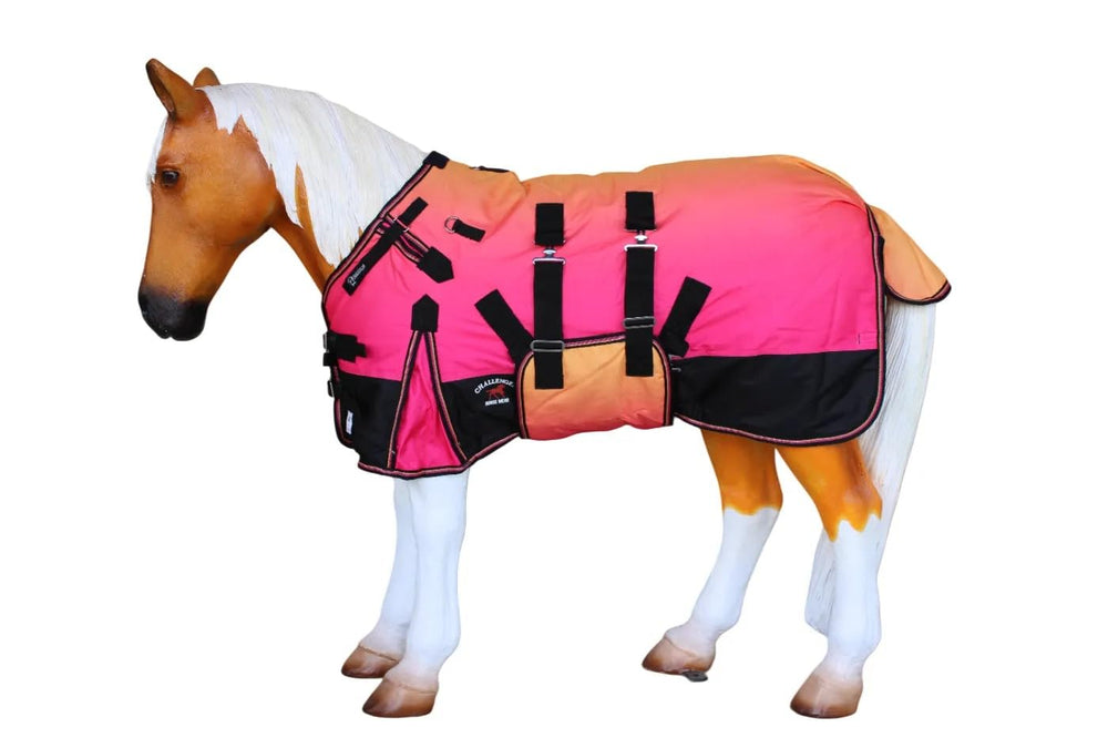 CHALLENGER 1200D couverture poulain, robuste et imperméable pour l'hiver.