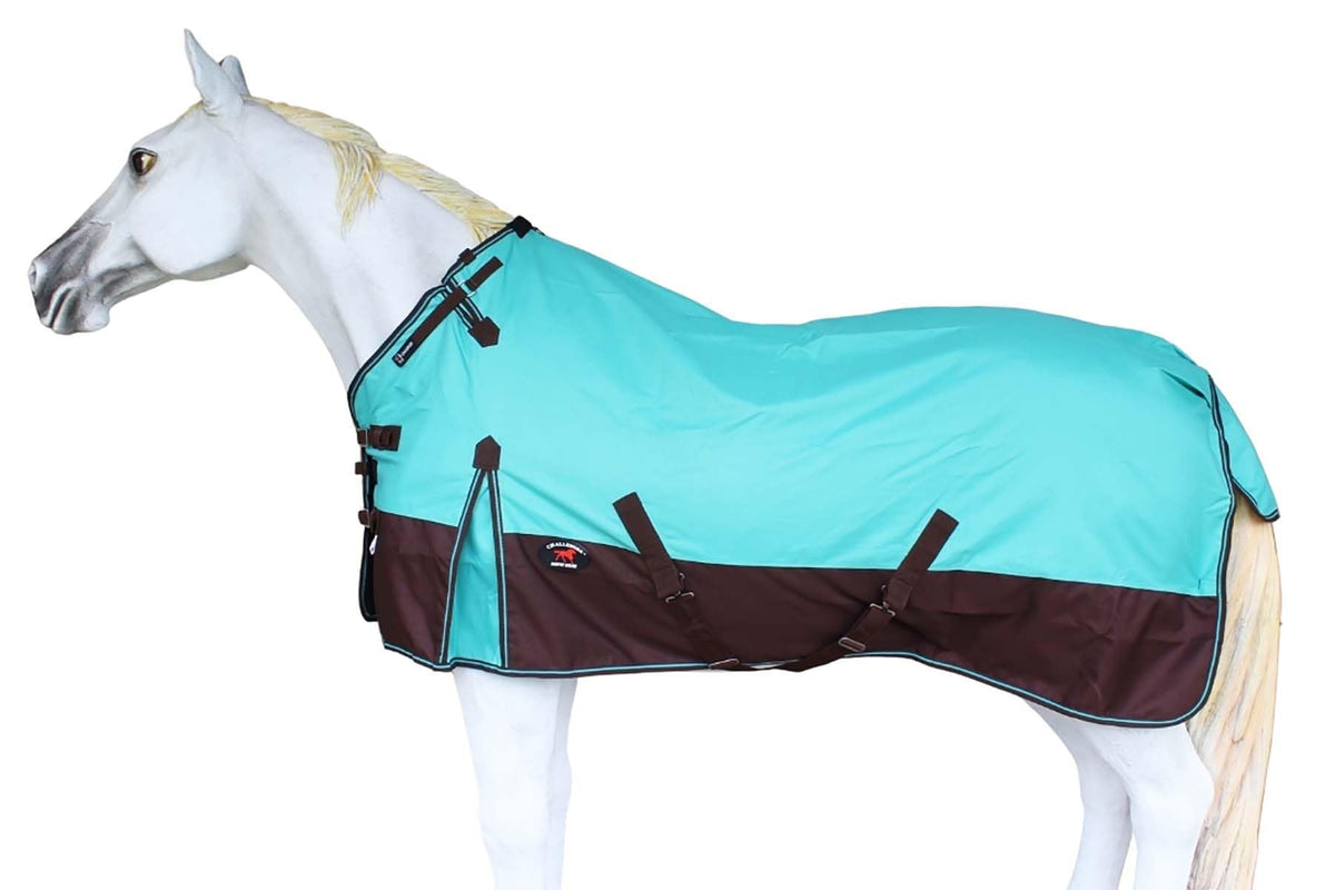 CHALLENGER 1200D housse cheval impermeable protège de la pluie et du vent.