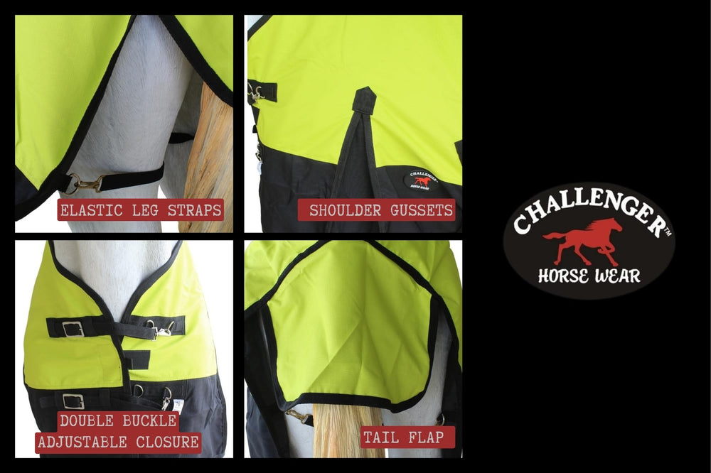 Challenger 1200D materiau exterieur durable, resistance aux intemperies.