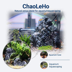ChaoLeHo Seiryu: pierres d'aquarium textures uniques pour créer un décor réaliste