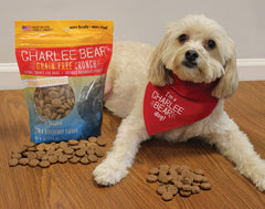Biscuits Charlee Bear pour chiots, entrainement croquants et pratiques