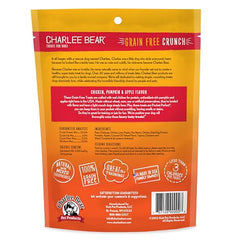 Ingrédients limités Charlee Bear avec poulet et potiron pour récompense naturelle.