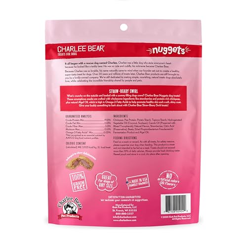 Texture croustillante et moelleuse des Charlee Bear Nuggets pour une dégustation variée.