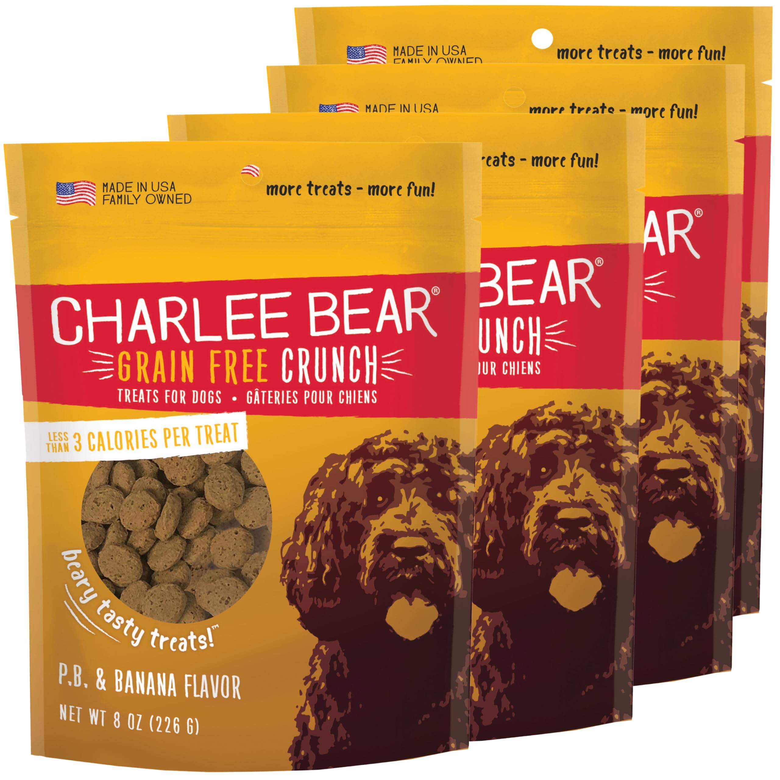 Charlee Bear – paquetage extérieur des friandises croquantes pour l'entraînement