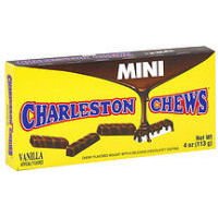 Charleston Chew Mini Format Théâtre, texture fondante et cœur vanillé en portion pratique.