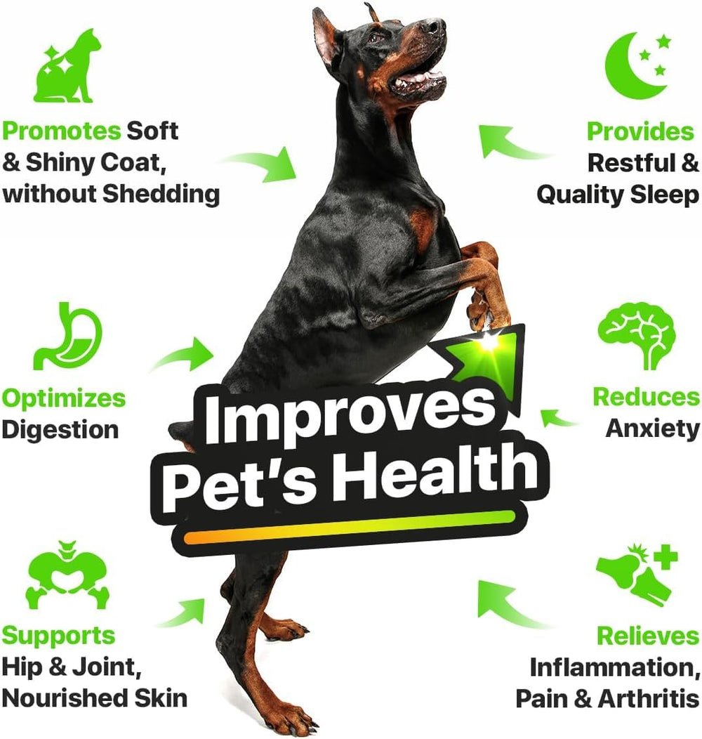 CHARLIE & BUDDY huile poisson chien apaisement pour réduire le stress