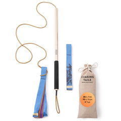 Pôle de flirt Chasing Tails pour petit chien: stimulation ludique et sécurité lors des jeux