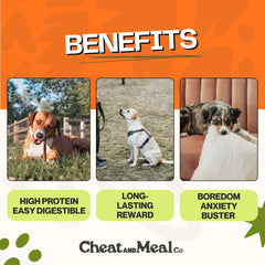 Paquet Cheat and Meal Co de 25 pièces pour chiots et petites races.