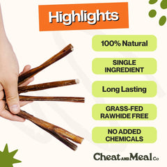 Bâton Cheat and Meal Co seul, parfait pour mâchonner en toute simplicité.