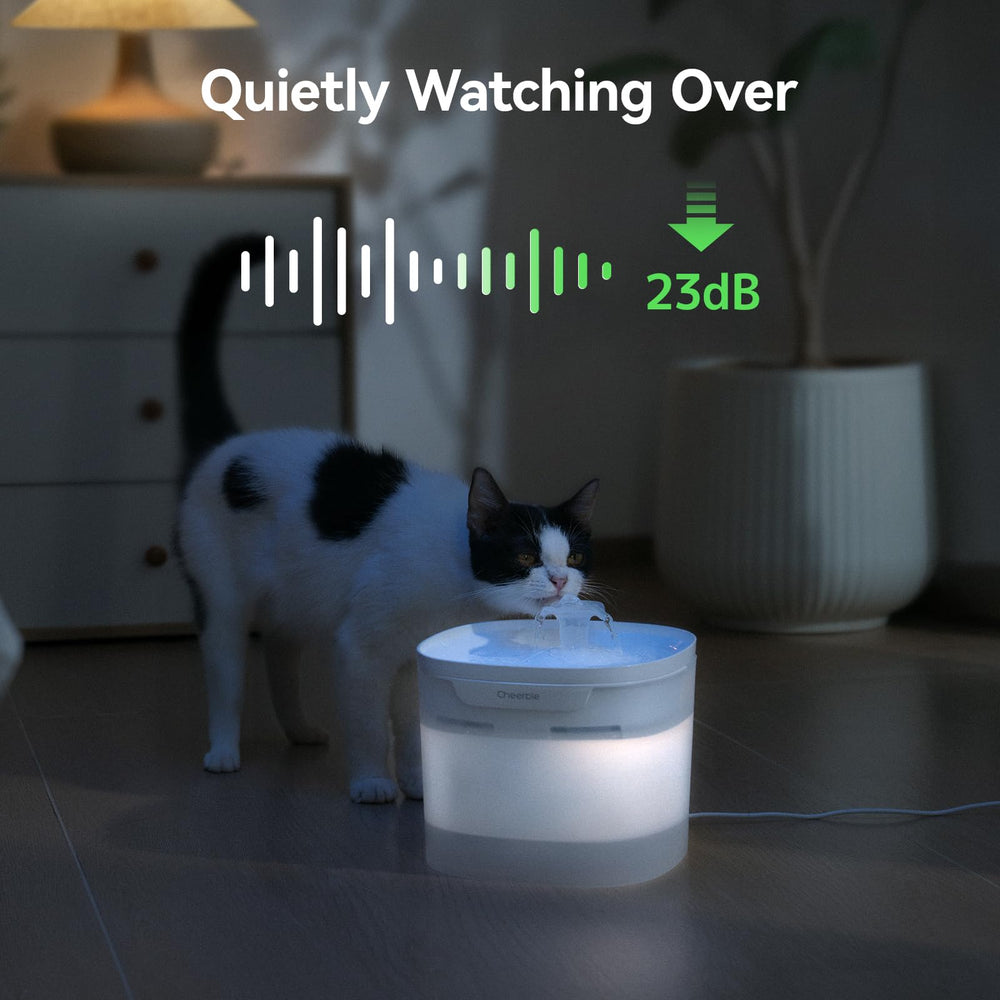 Cheerble Elfin E1 Lite fonctionnement silencieux pour chats sensibles