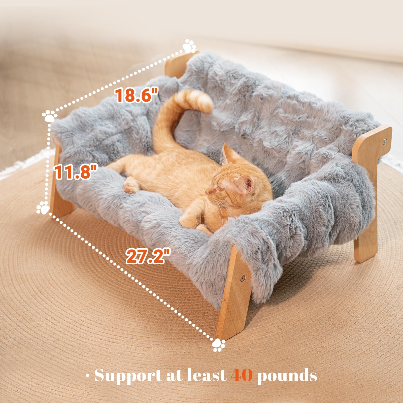 CHEERHOME PETS dimensions adaptées pour chats et petits chiens.