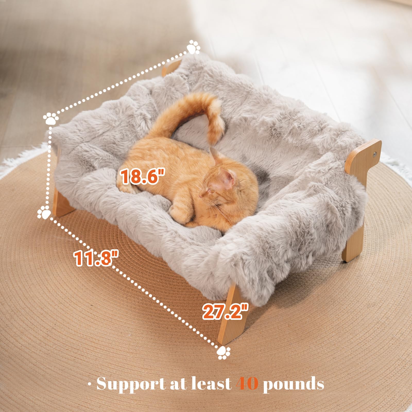 CHEERHOME PETS dimensions adaptées pour chats et petits chiens.