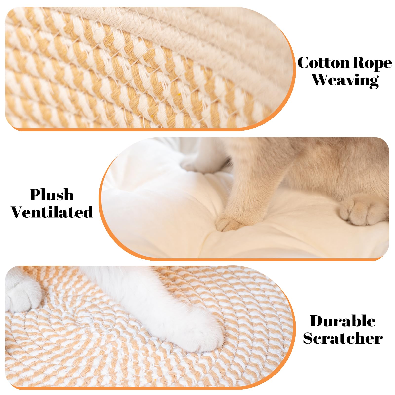 CHEERHOME PETS panier chat avec rangement pratique