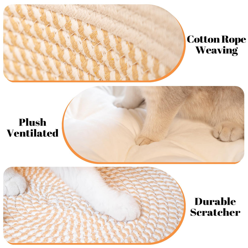 CHEERHOME PETS panier chat avec rangement pratique