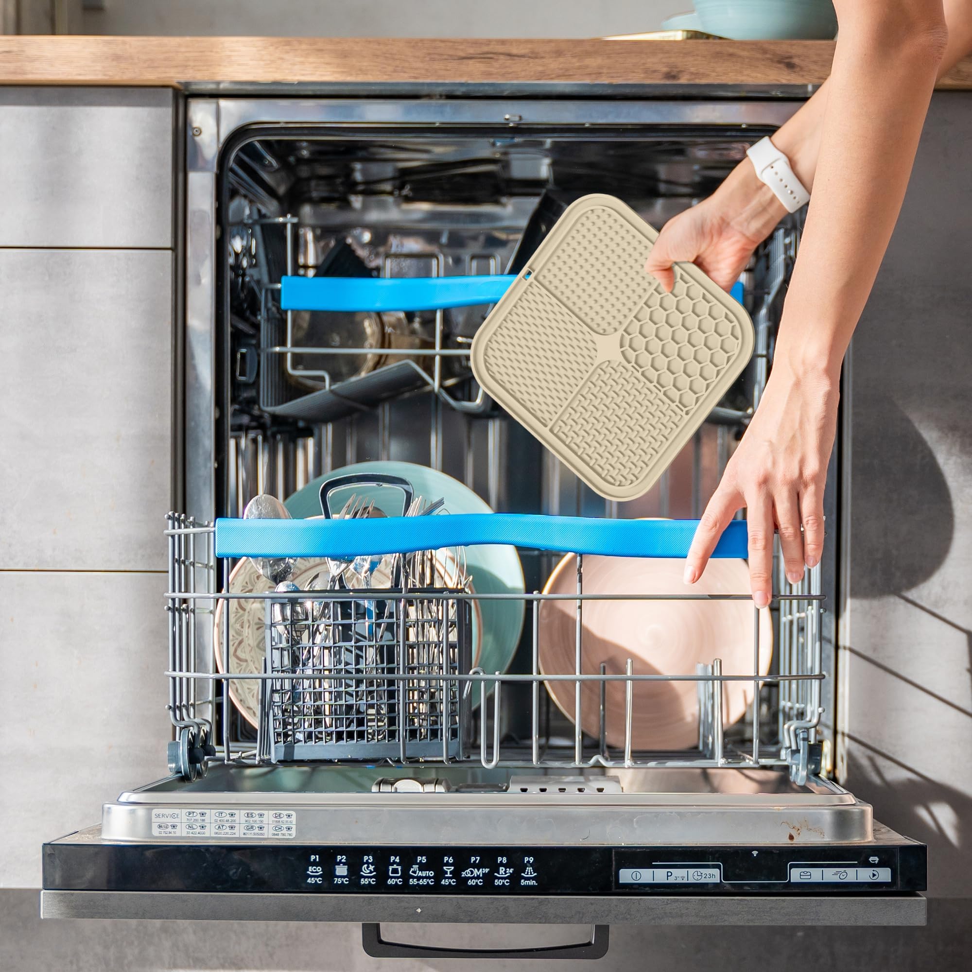 ChefAide tapis de léchage pour alimentation lente et divertissement
