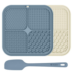 ChefAide-tapis-de-lechage pour chien et chat, textures variées favorisant une alimentation lente et agréable