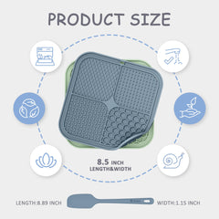 Base avec ventouses 49 pour fixation ferme sur surfaces lisses.