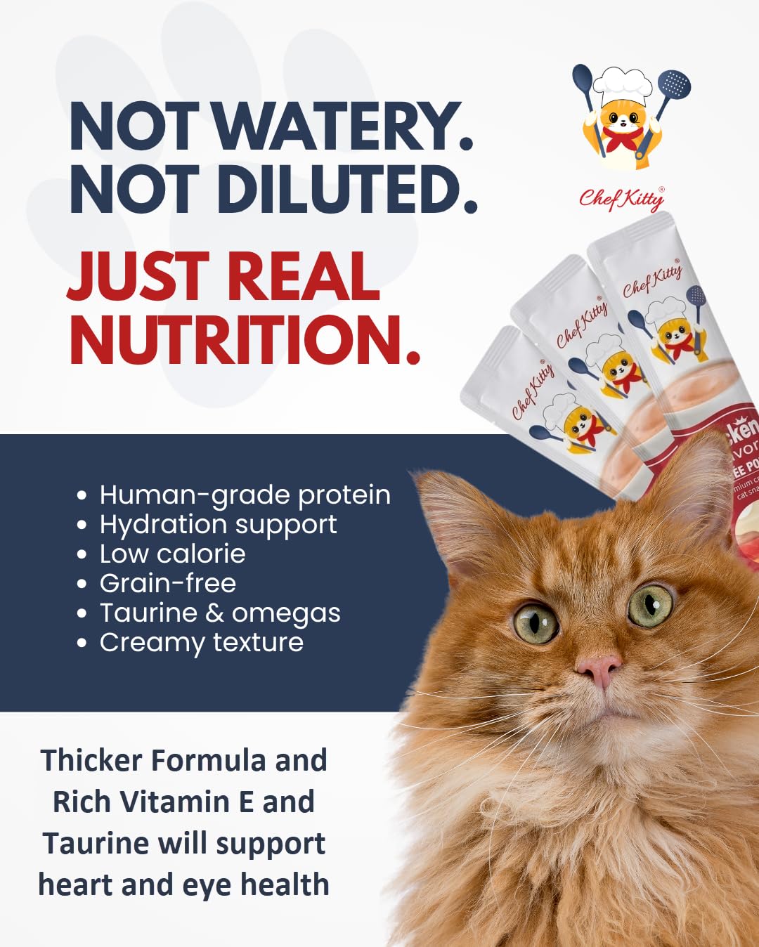 Chef Kitty friandises sans grains, digestion douce