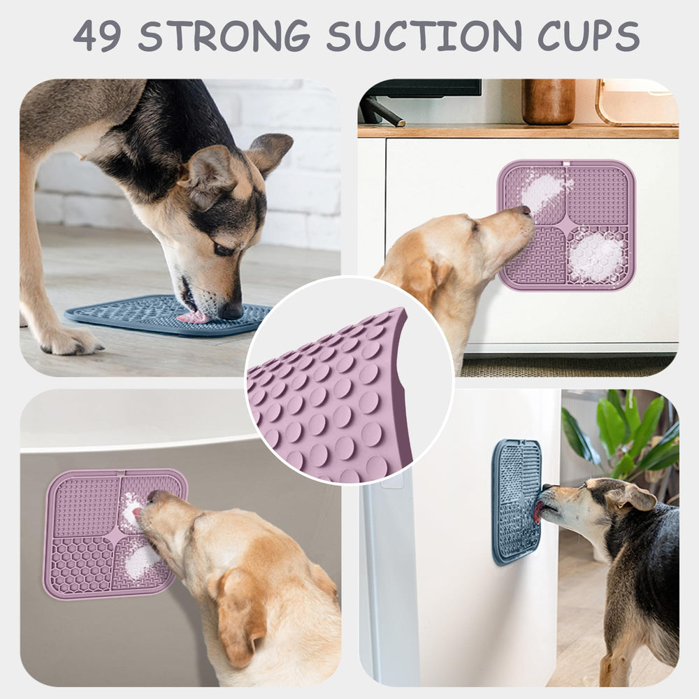 ChefAide tapis de léchage silicone alimentaire, sécurité lors des friandises.