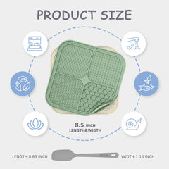 ChefAide ventouses 49, tapis à lécher assure une fixation solide sur surfaces lisses.