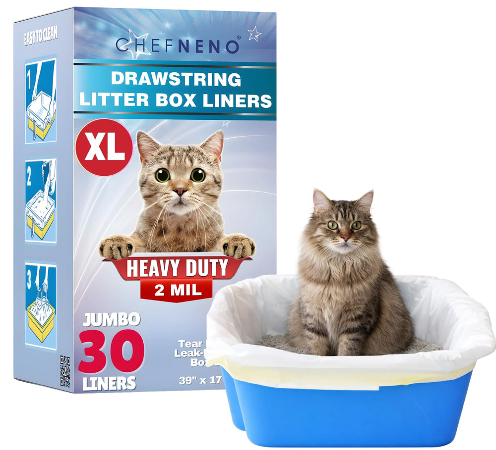 CHEFNENO liner prolongeant la vie du bac à litière sans effort supplémentaire.
