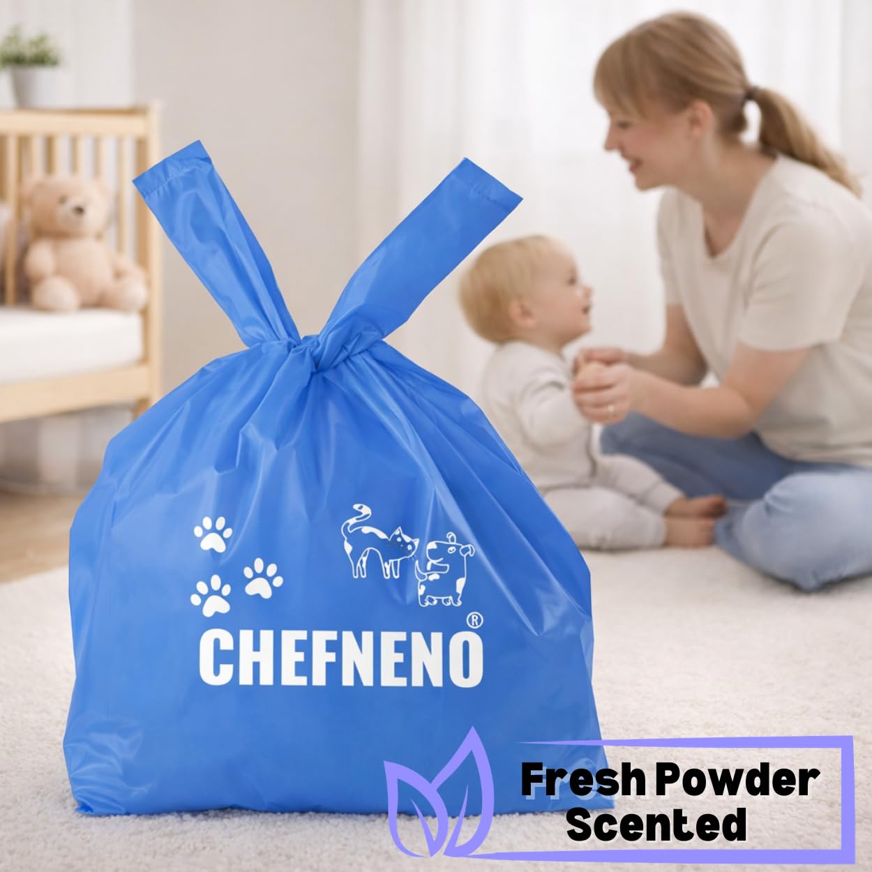 CHEFNENO ouverture-lacet facile pour prise et fermeture rapides.