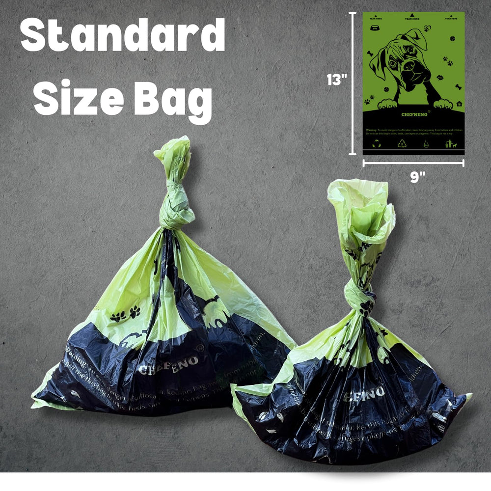 CHEFNENO rouleaux-sacs-poubelle visibles, pratique et économique pour longues balades.