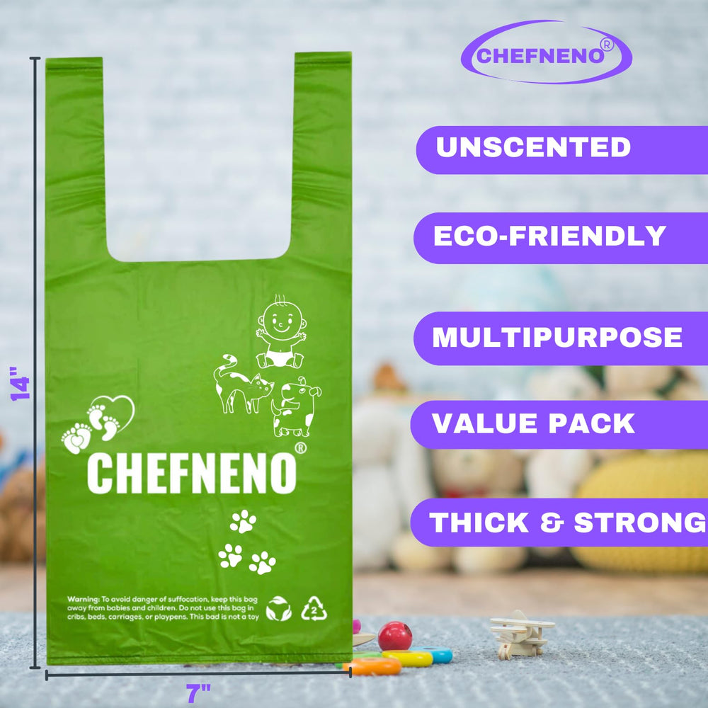 CHEFNENO sacs couches anti-fuite et durables pour éviter les déversements.