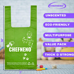 CHEFNENO sacs couches anti-fuite et durables pour éviter les déversements.